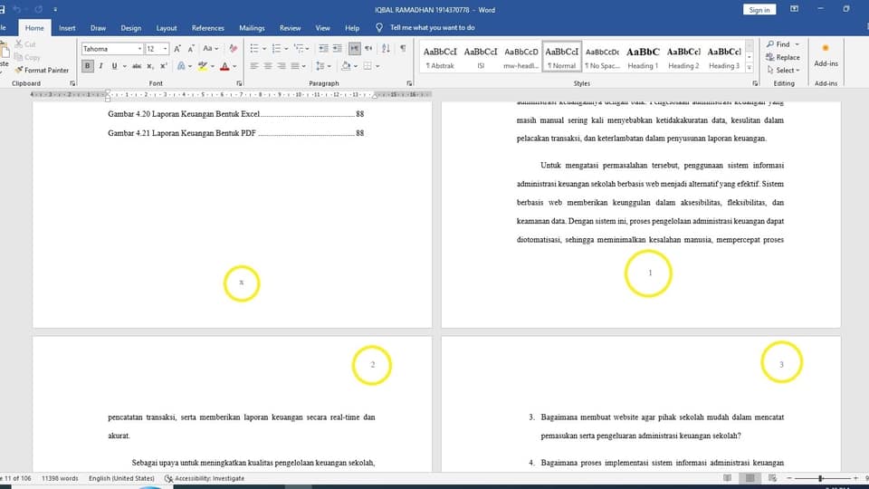 Halaman Berbeda dalam Word Halaman Berbeda dalam Word